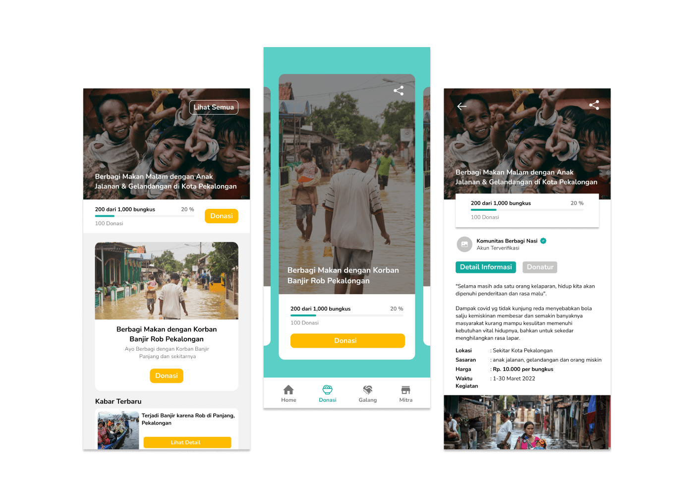 Brayan — Aplikasi Berbagi Makanan Gratis