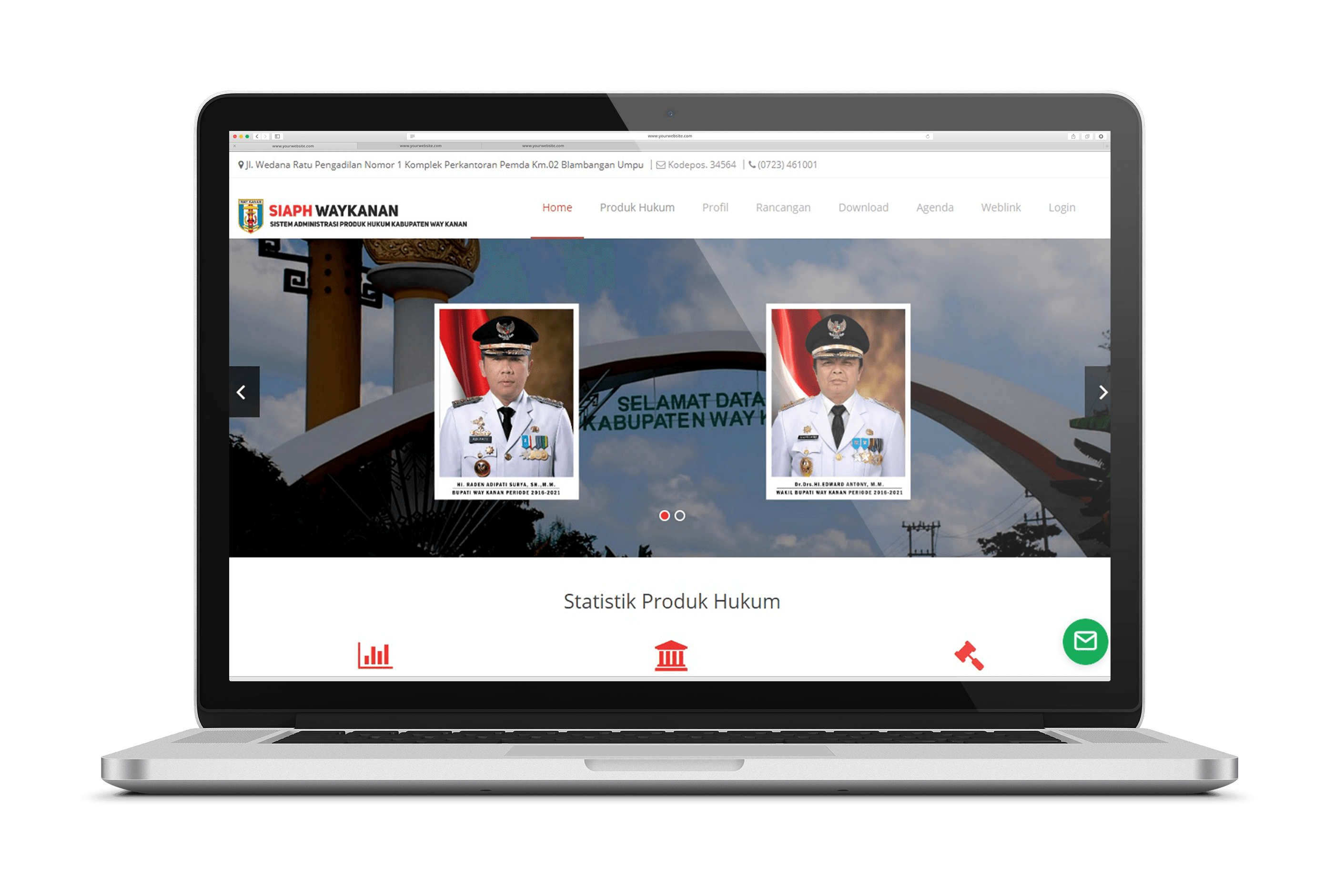 Sistem Informasi Produk Hukum (SIAPH) Waykanan